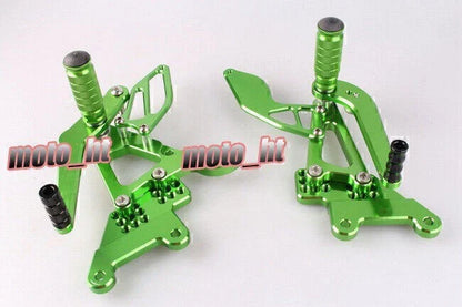 CNC Rearsets Footpegs for Yamaha YZF R6 (2003-2005) Black