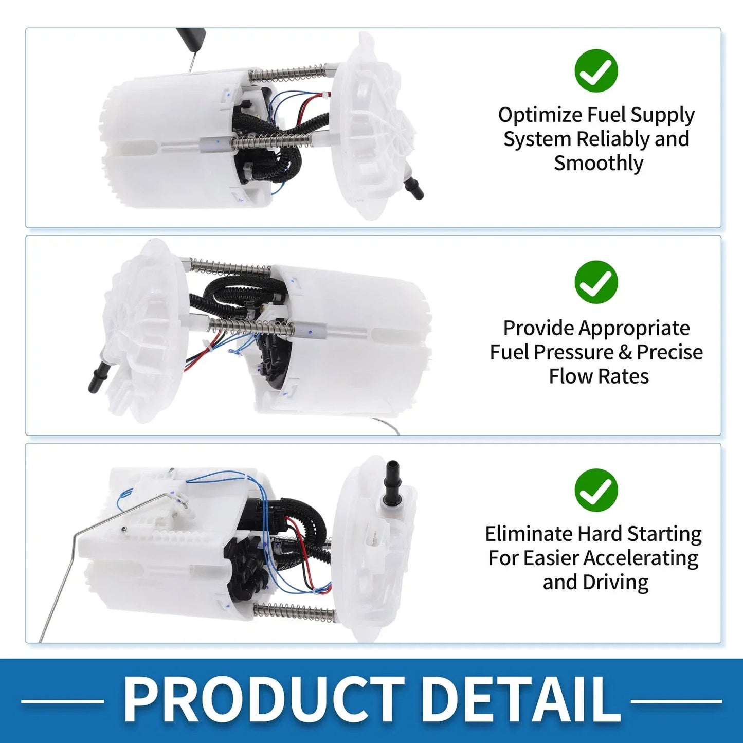Electric Fuel Pump Assembly for Chrysler Dodge Grand Caravan (2008-2020)