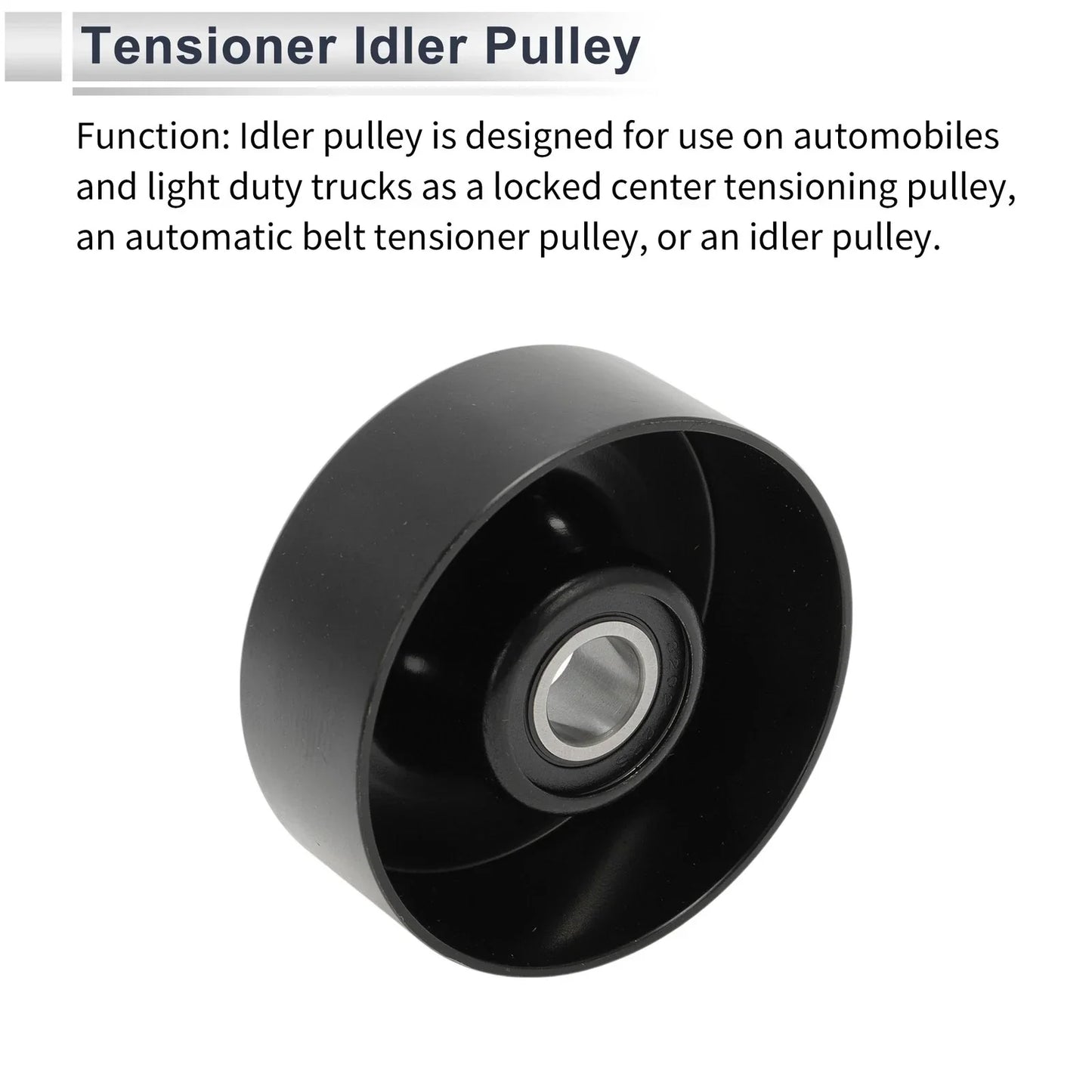 Drive Belt Idler Pulley for Mercedes-Benz S-Class (1994-1999) 1 x Pc