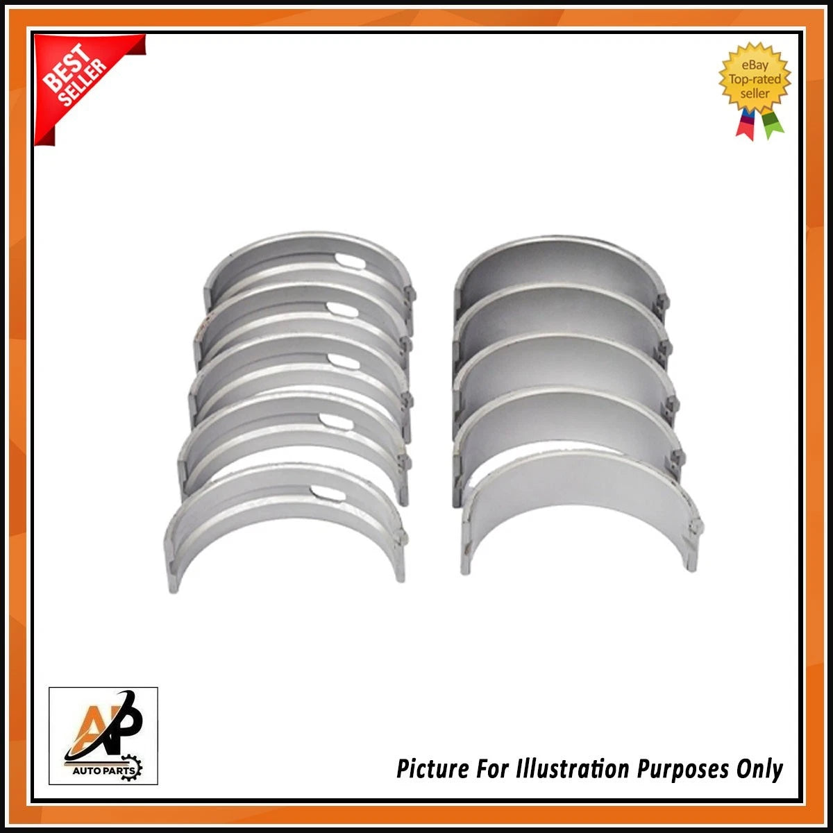 Crankshaft Main and Conrod Bearing Set for Nissan NP300 Navara YD25 (2006–2021)