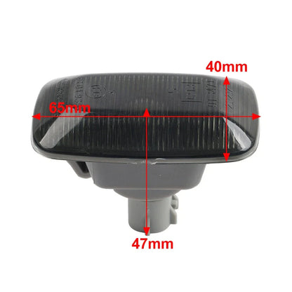 Amber Lens Side Fender Marker Light for Toyota Land Cruiser 70-100 Series