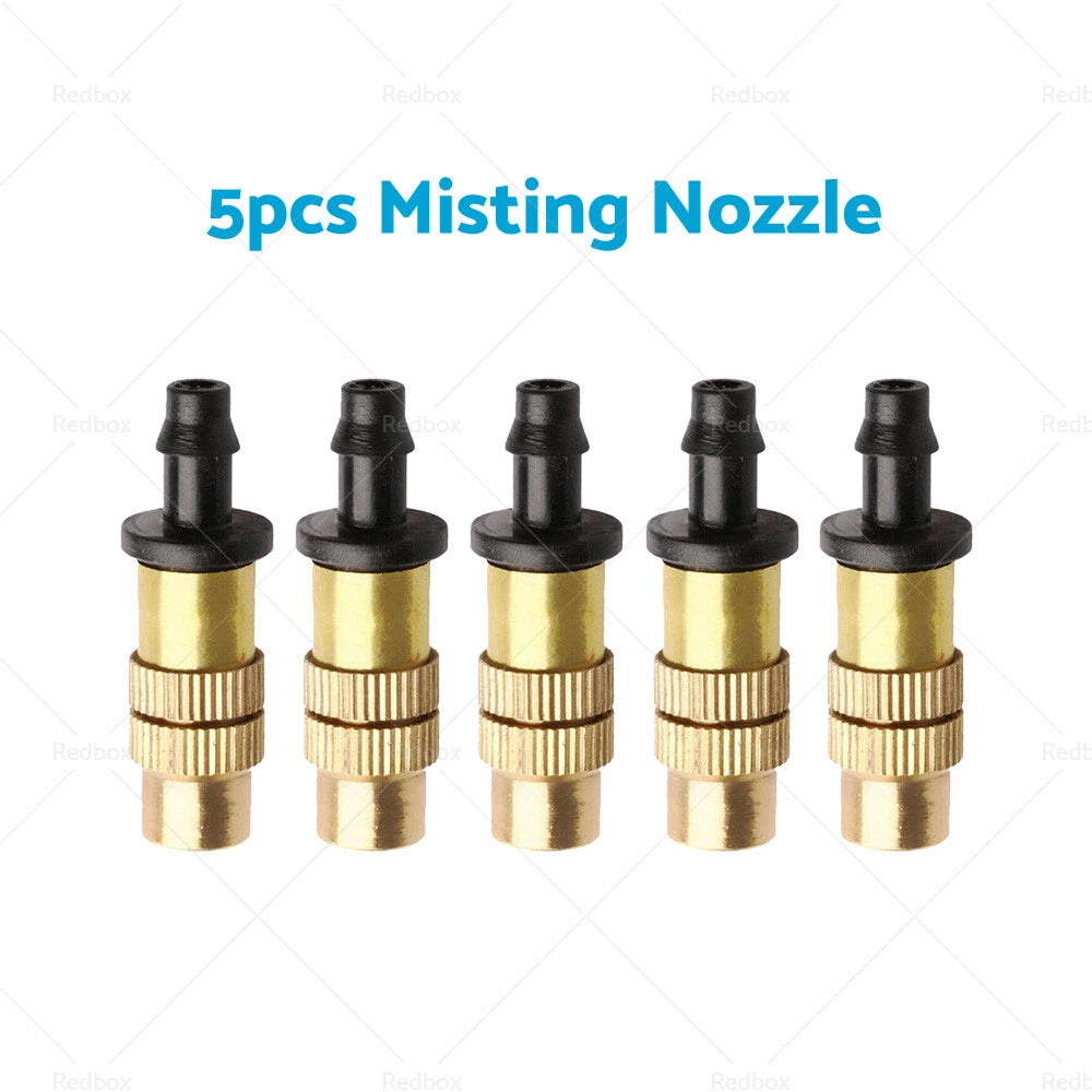 Brass Spray Misting Nozzle for Garden Irrigation (5-20x)