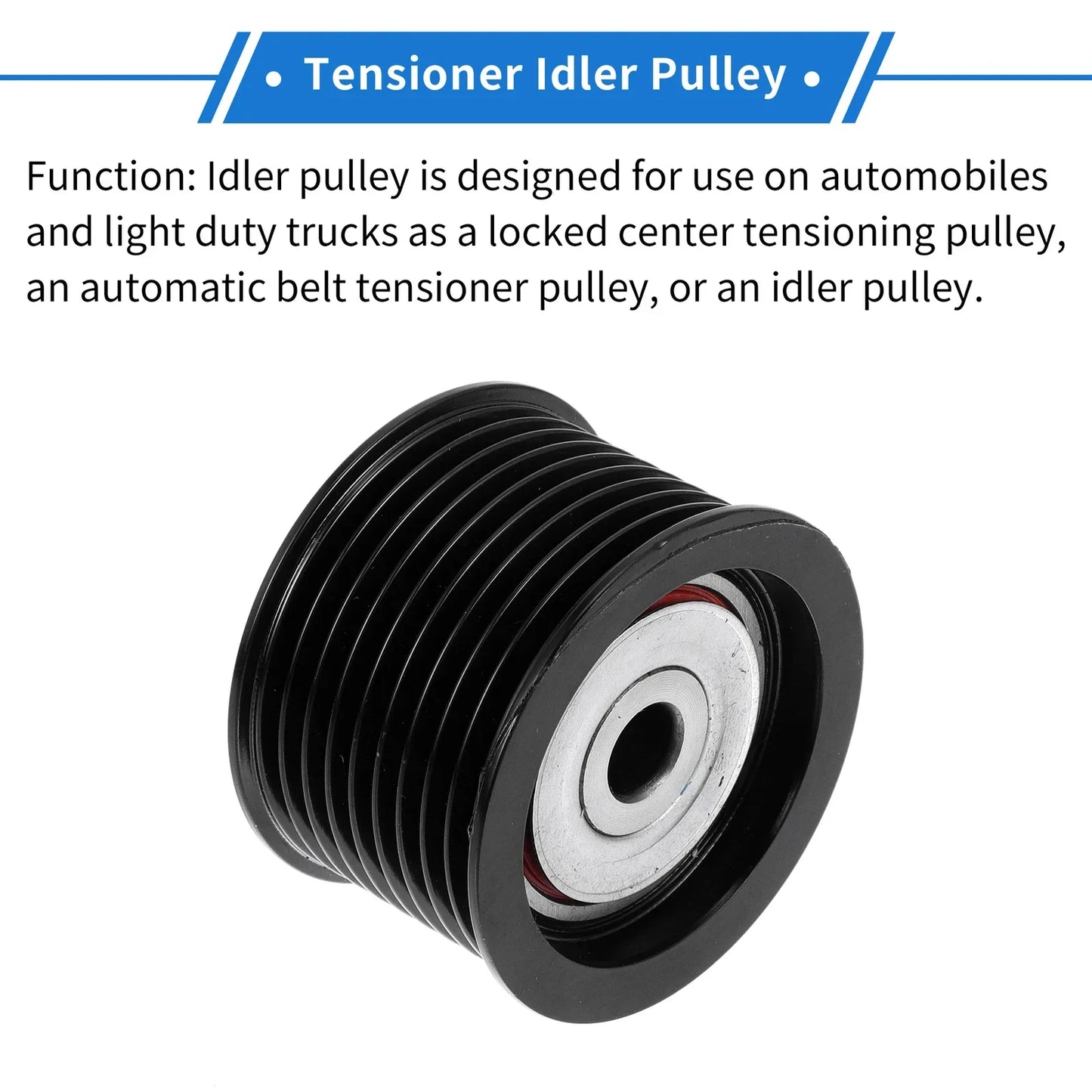 Drive Belt Idler Pulley for Lexus LX570 (2008-2011, 2013-2019) 1 x Pc