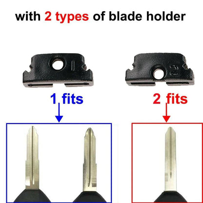 Remote Key Fob Shell Case for Mitsubishi Lancer, Outlander, Galant, Eclipse (2002-2023)