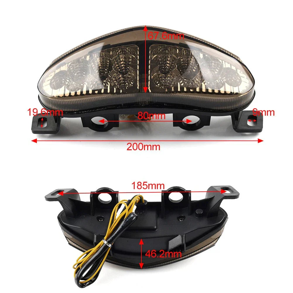 Tail Light Lamp Turn Signal for Kawasaki ER-6N, 6F, 4N, NINJA 400R (2006-2023)