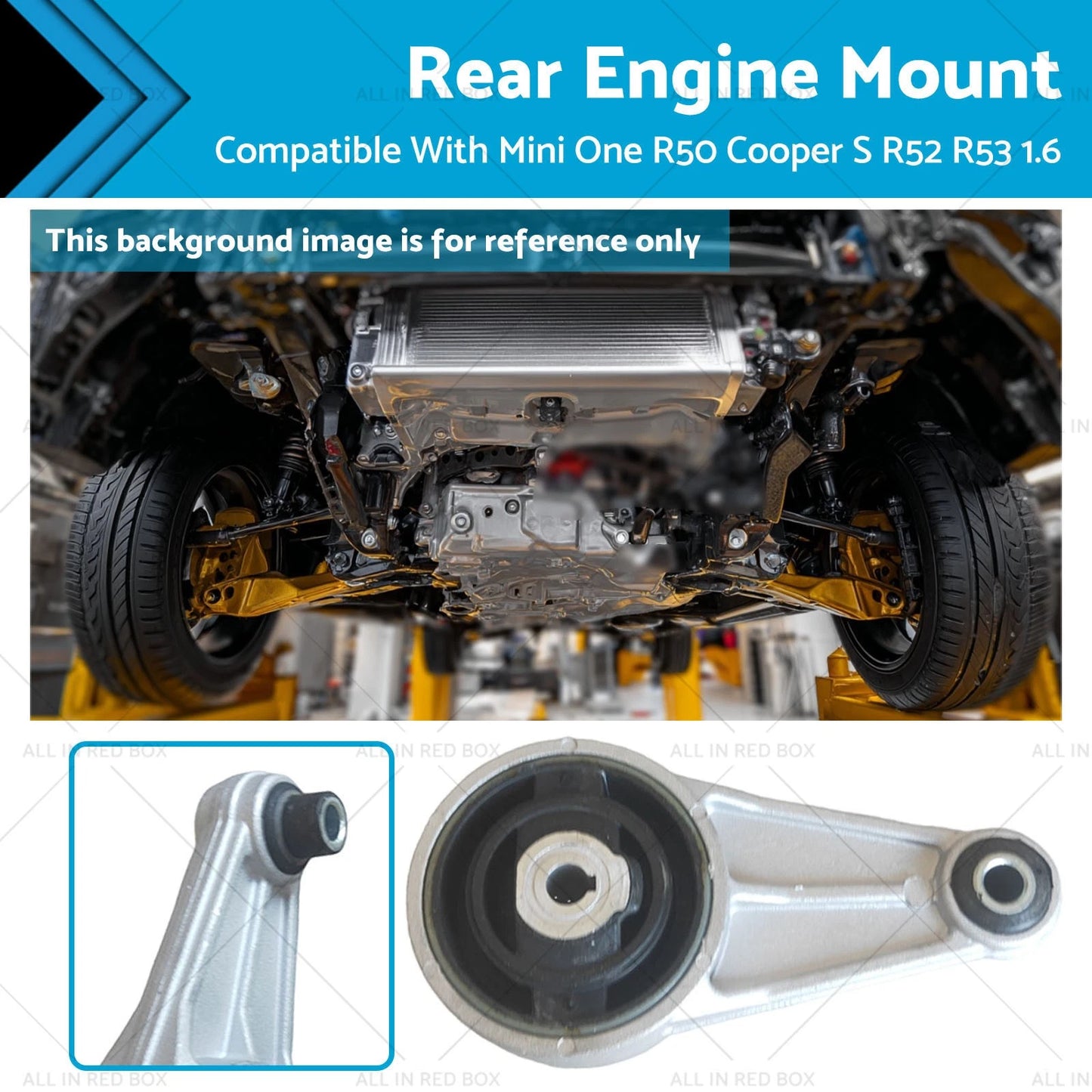 Rear Engine Mount for Mini Cooper S R52 R53 One R50 1.6L (2001-2008)