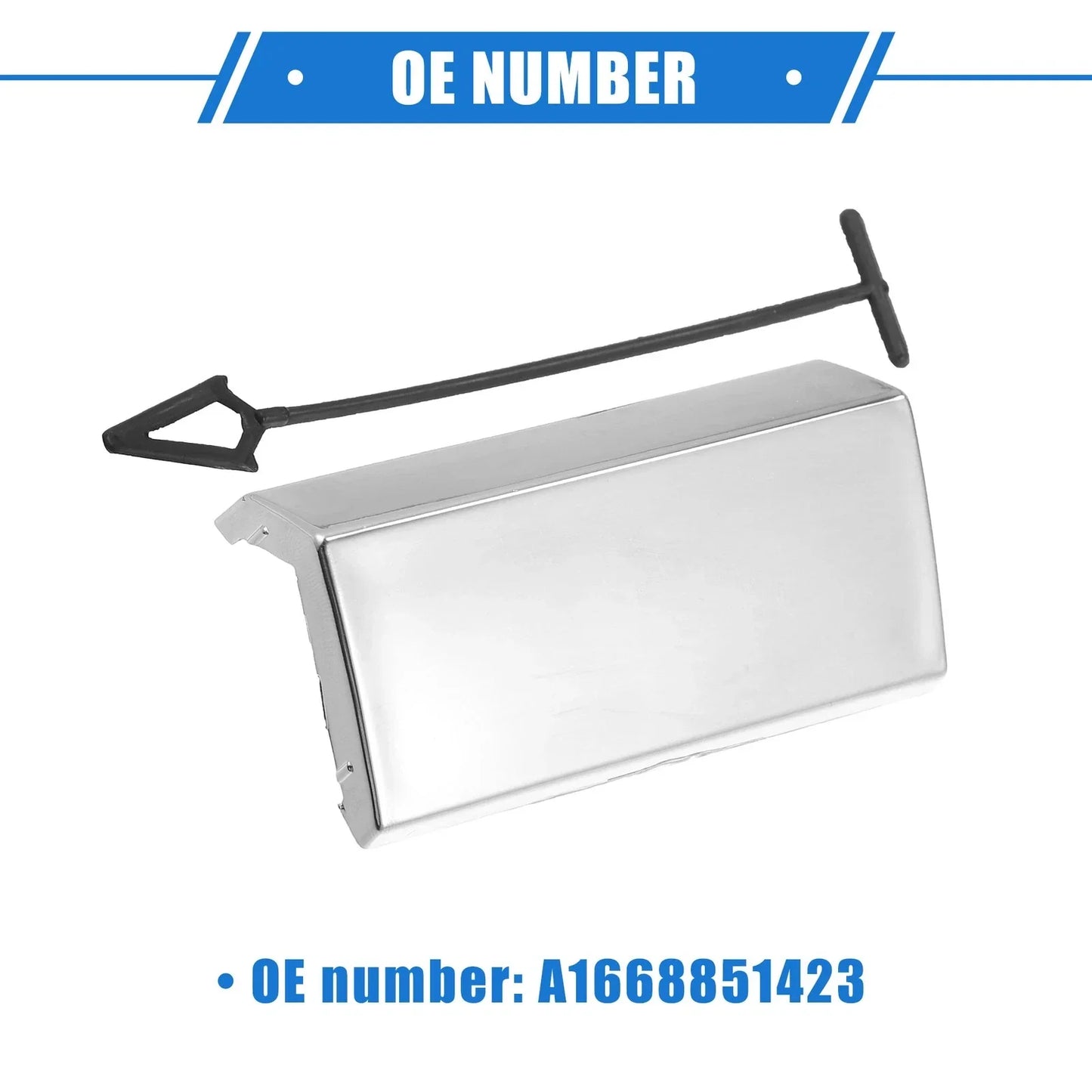 Rear Bumper Tow Hook Eye Hole Cover for Mercedes-Benz ML 550 (2006-2011)