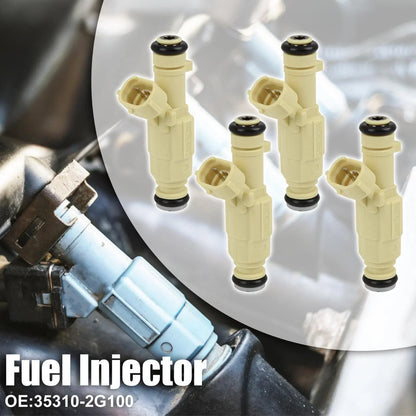 4pcs Fuel Injectors for Hyundai Tucson, Kia Forte Koup 2.0L, 2.4L (2011-2013)