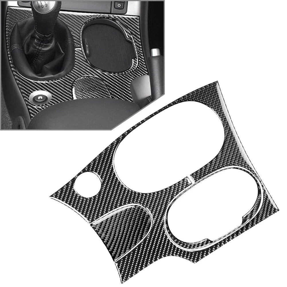 Carbon Fiber Center Console Gear Shift Panel for Chevrolet Corvette (2005-2013)