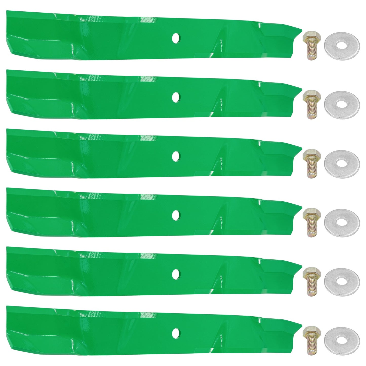 60 Inch Deck Blade with Bolt Replacement for Hustler Raptor SD (2019–2024)