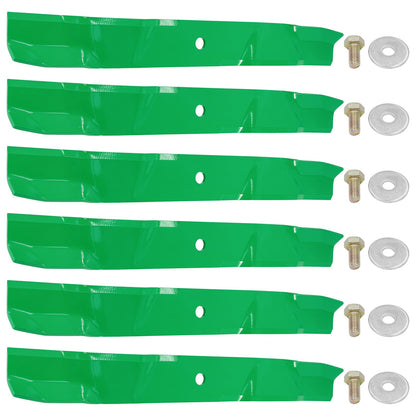 60 Inch Deck Blade with Bolt Replacement for Hustler Raptor SD (2019–2024)