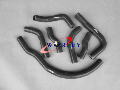 Aluminum Radiator + Fans + Blue Hoses for Toyota MR2 SW20 3SGTE (1990-1997)