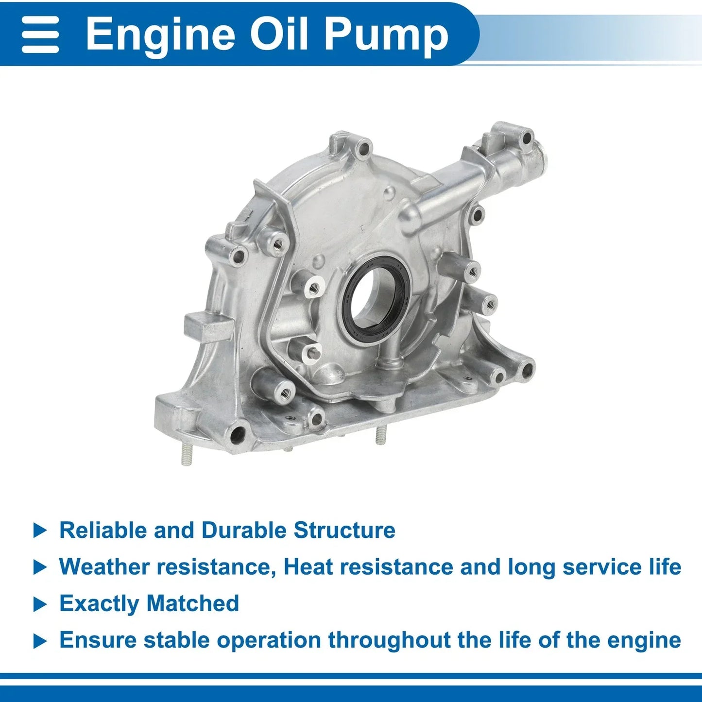 Engine Oil Pump for HONDA CIVIC 1999-2000 (2 x Pressure Pumps)