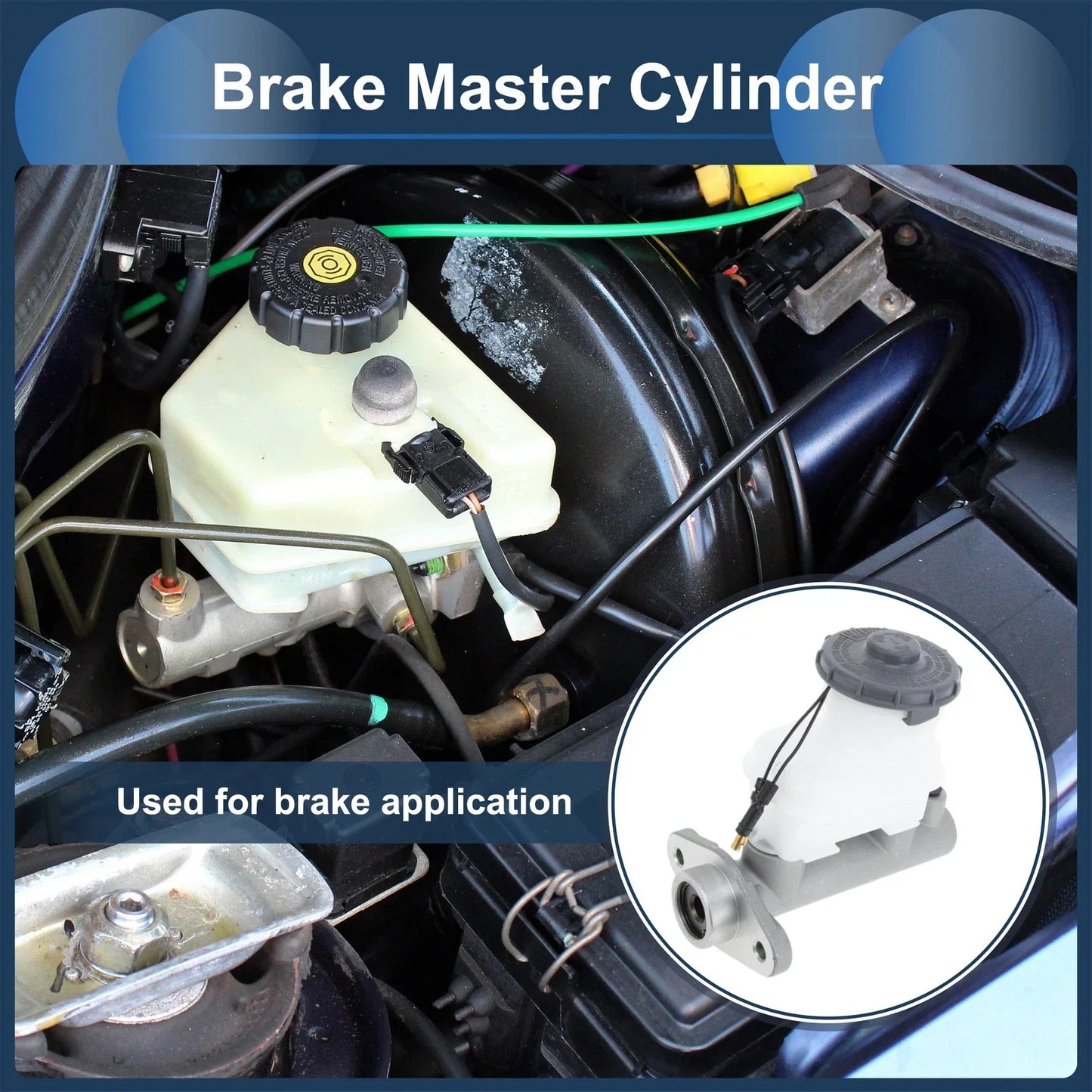 Brake Master Cylinder Reservoir for Honda CR-V (1999-2001)