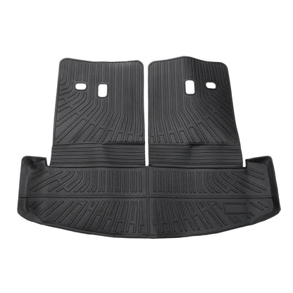 Cargo Liner Rear Trunk Mat for Hyundai Santa Fe (2024-2025) Stripe Pattern TPE
