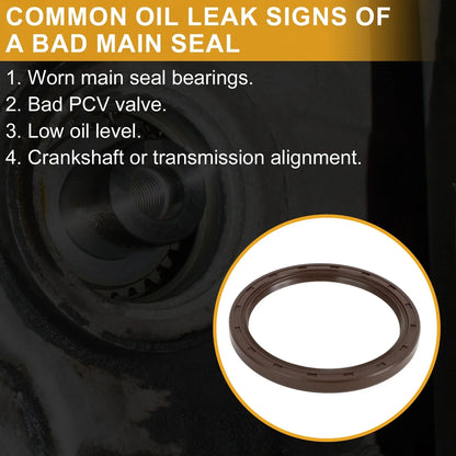 Front Crankshaft Oil Seal for Lexus GS430 2001-2005 6 Cyl 3.0L (01-05)