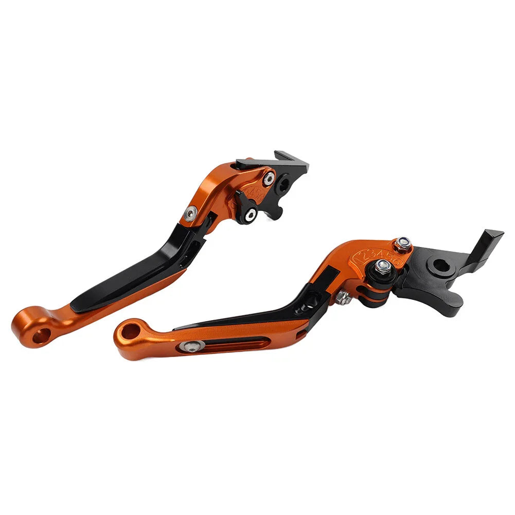 Orange Extendable Brake Clutch Levers for Honda CBR1000RR, CB1000R (2004-2016)