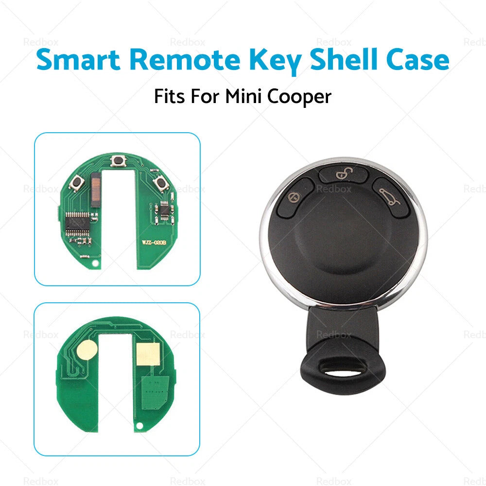 3B Smart Remote Key Shell Case for Mini Cooper JCW S R56 (2007-2013)