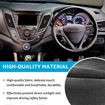 Non-Slip DashMat Covers for Hyundai Veloster FS (2011-2017)