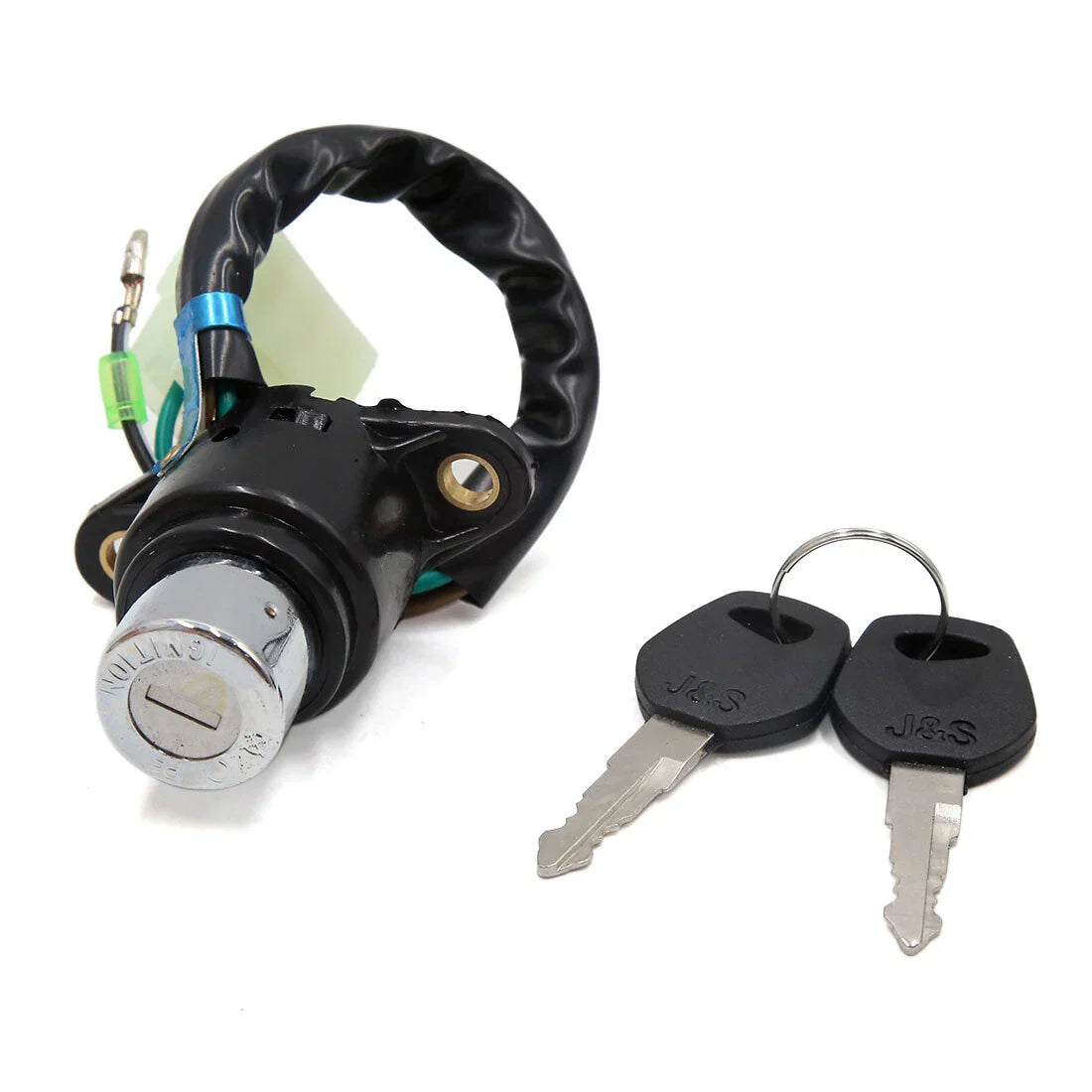 Motorcycle Security Ignition Switch Lock w/ 2 Keys for Honda CBT125