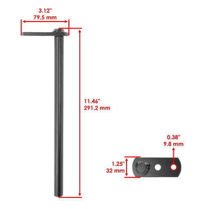 Deck Roller Shaft Replacement for Scag SCZ48V and SCZ52V (2019–2025)