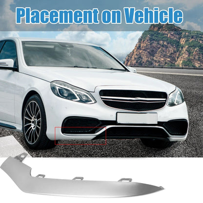 Front Left Chrome Plated Bumper for Mercedes Benz A-Class (2013-2018)