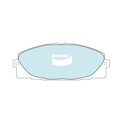 HD Front Disc Brake Pads Set for Toyota Hiace KDH 200 201 220 04-18