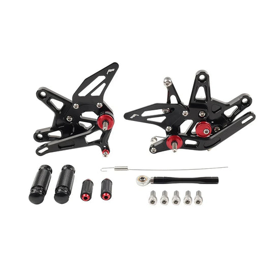Adjustable Rearset Foot Pegs for Kawasaki ZX-6R (2022-2024)