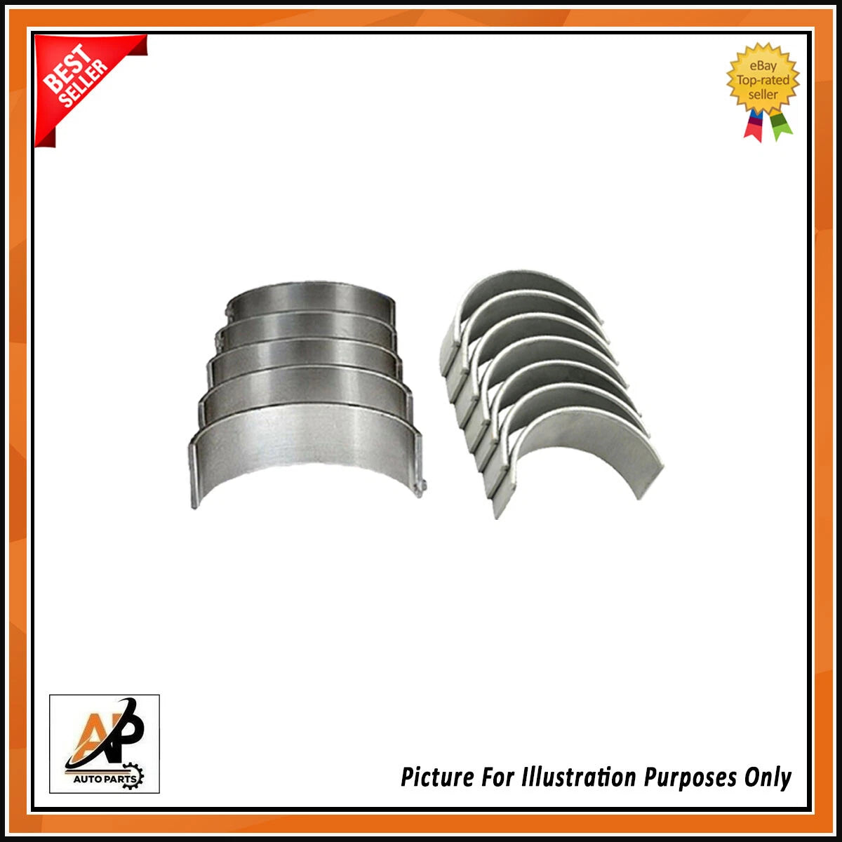 Crankshaft Piston Rod Bearing Set for BMW X6 3.0 Petrol N54 (2008–2014)