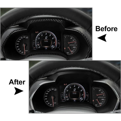 Carbon Fiber Dashboard Trim for Chevrolet Corvette C7 (2014-2019)