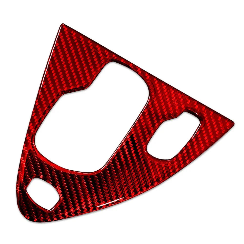 Gear Shift Panel Cover Trim for BMW 6 Series E63 E64 (2004-2010) Red RHD