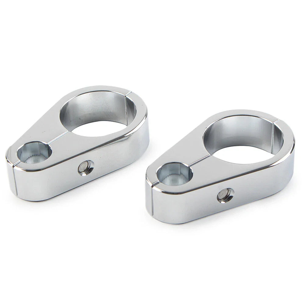 Motorcycle Brake Clutch Cable Wire Clamp Clip for Harley 1" Handlebar