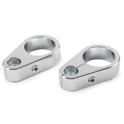 Motorcycle Brake Clutch Cable Wire Clamp Clip for Harley 1" Handlebar