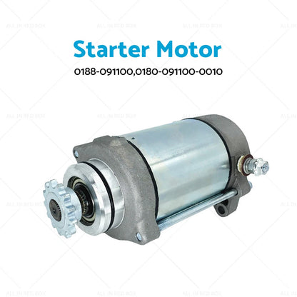 Starter Motor for Kawasaki KLF300 Bayou, KEF300 Lakota, Prairie (1989-2004)