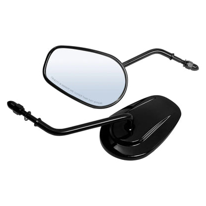 8mm Rearview Mirrors for Harley Road King, Tri Glide, Softail, Sportster, Dyna