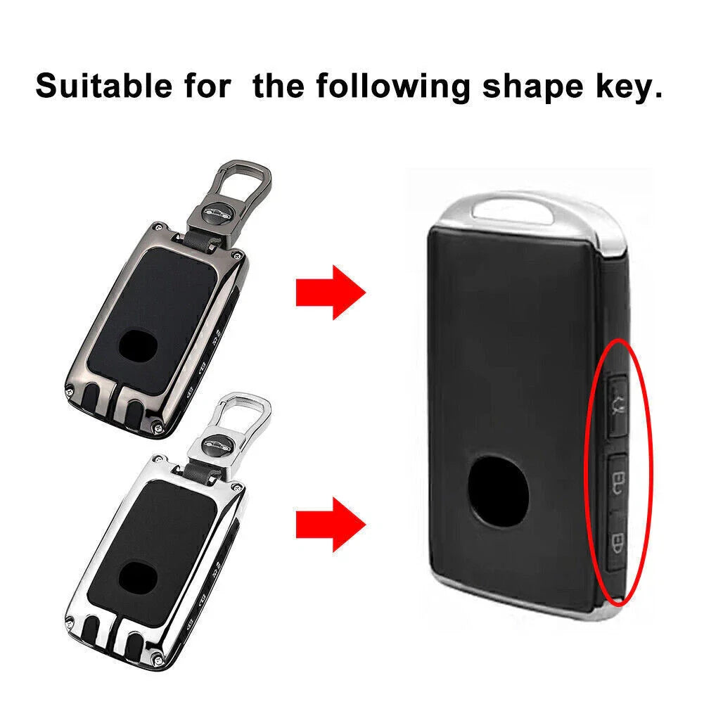 Sealed Key Fob Case Cover for Mazda3, CX-5, CX-30 (2020-2023)