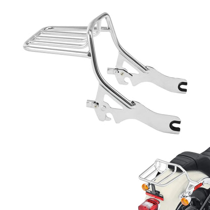 Chrome Luggage Rack for Harley Softail FLDE FLHC FLHCS FLSL FXBB (2018-2025)