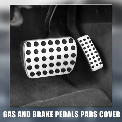 2 x Gas Brake Pedal Pads Covers for Mercedes-Benz GLE GLS ML GL 350 (2013-2019)
