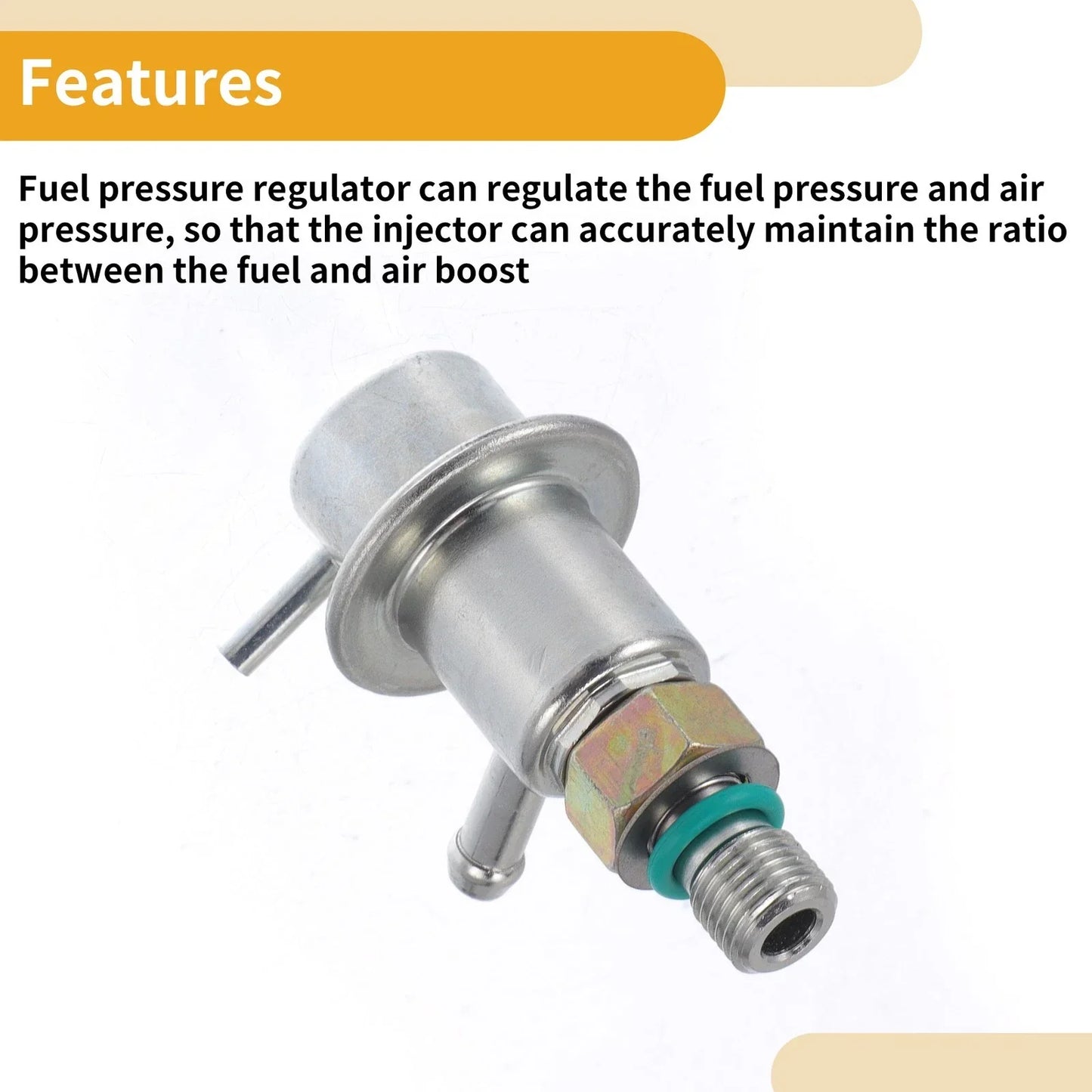 Fuel Pressure Regulator for Honda Odyssey (2002-2004) - Metal 1 x Unit