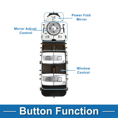 Power Window Switch for Mercedes-Benz E-Class (2003-2009)