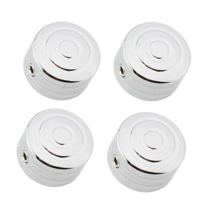 4 x Chrome Machined Head Bolt Cover Caps for Triumph T120 Thruxton (2016-2023)