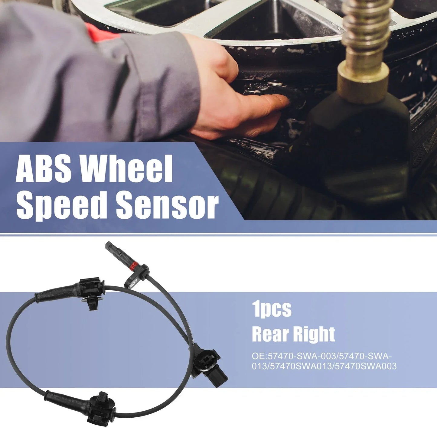 Rear Right ABS Sensor for Honda CR-V (2007-2011)
