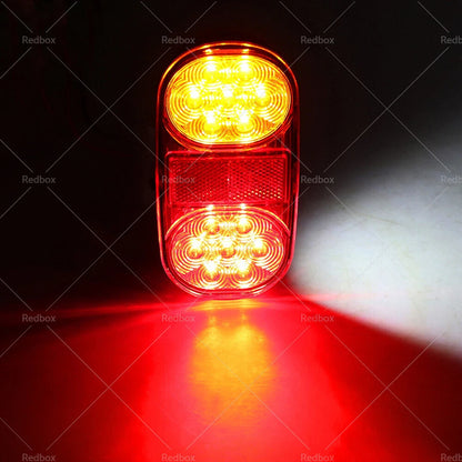 28 LED Trailer Lights for Truck Camper UTE Caravan Stop Indicator