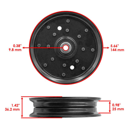 Deck Pulley Heavy Duty Replacement for Gravely 44 Inch 48 Inch (2000–2000)