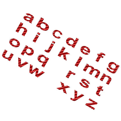 1pc Car Badge Lowercase Alphabet Letter Decals for Vehicle