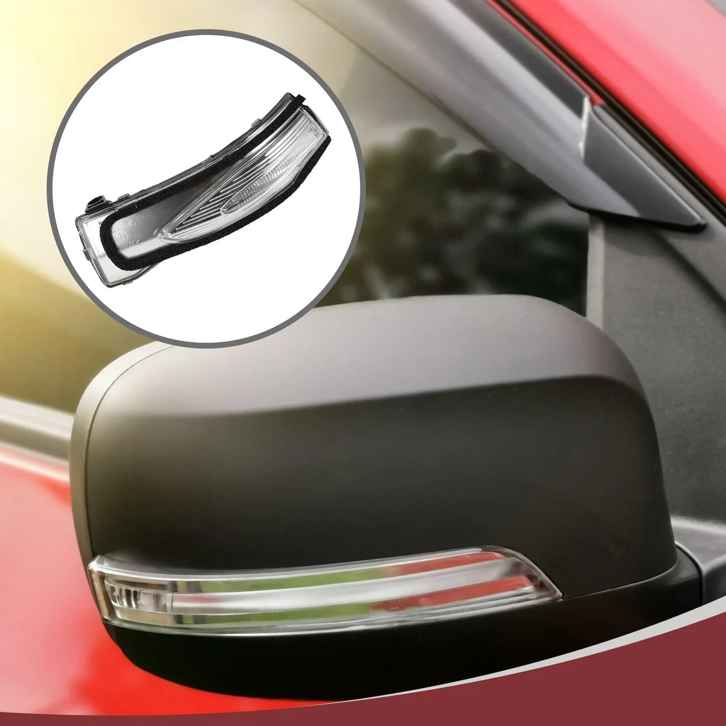 Car Mirror Turn Signal Light for Hyundai Santa Fe 2019-2021 Left LED