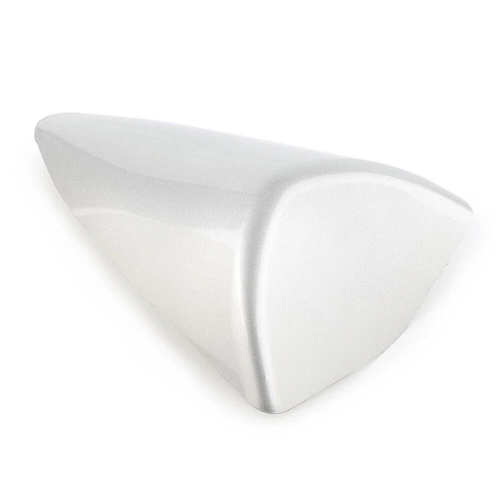 Silver Rear Passenger Seat Cover for Kawasaki Ninja ZX6R (2007-2008)