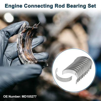 Connecting Rod Bearing Set for Dodge Caravan (2010-2020) - 12 x Rod Bearings