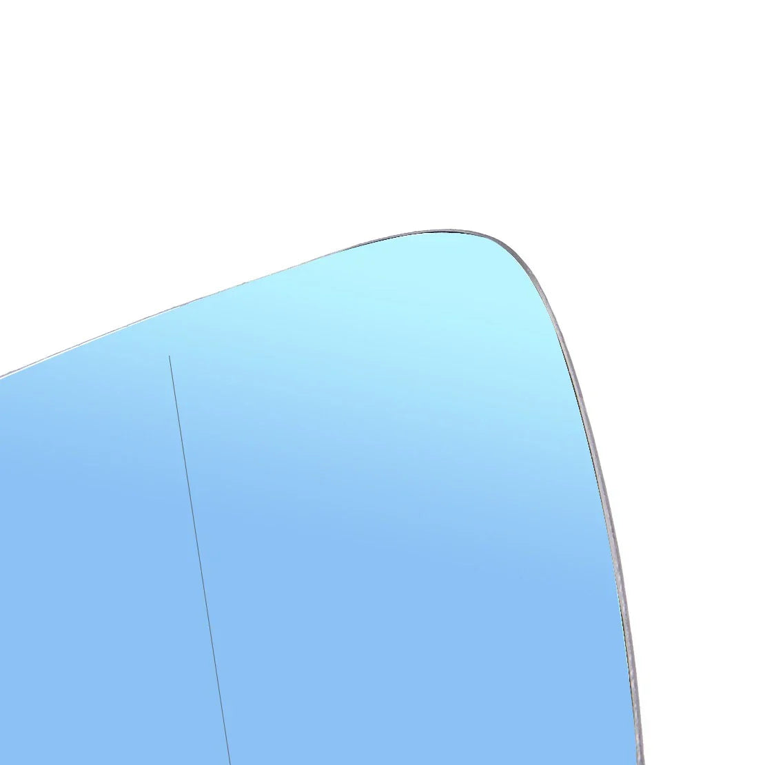 Heated Blue Left Exterior Mirror Glass for BMW E60 E61 E63 (2003-2010)