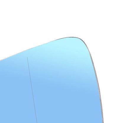 Heated Blue Left Exterior Mirror Glass for BMW E60 E61 E63 (2003-2010)